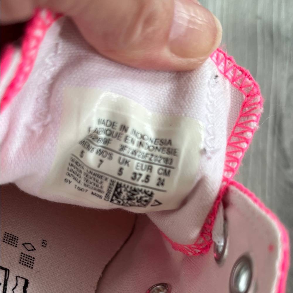 Converse Canvas Sneakers — Hot Pink, Yellow, Light Pink, Red - Picture 3 of 7
